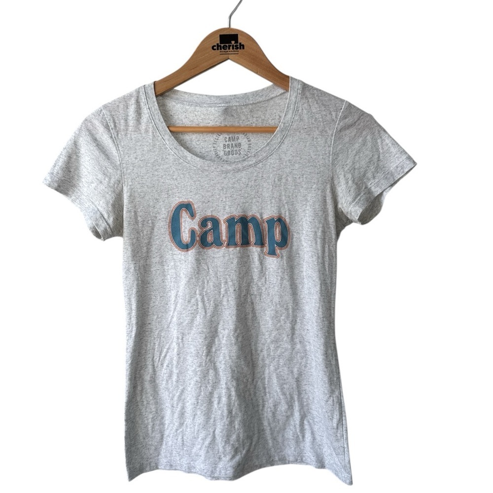 CAMP Brand Tshirt | Grey | Fitted Medium